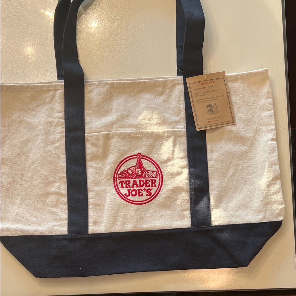 Trader Joe's Canvas Tote Bag